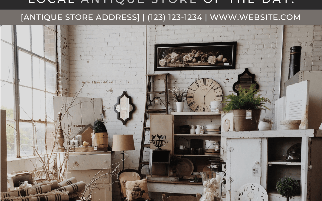 Local Template – Antique Store