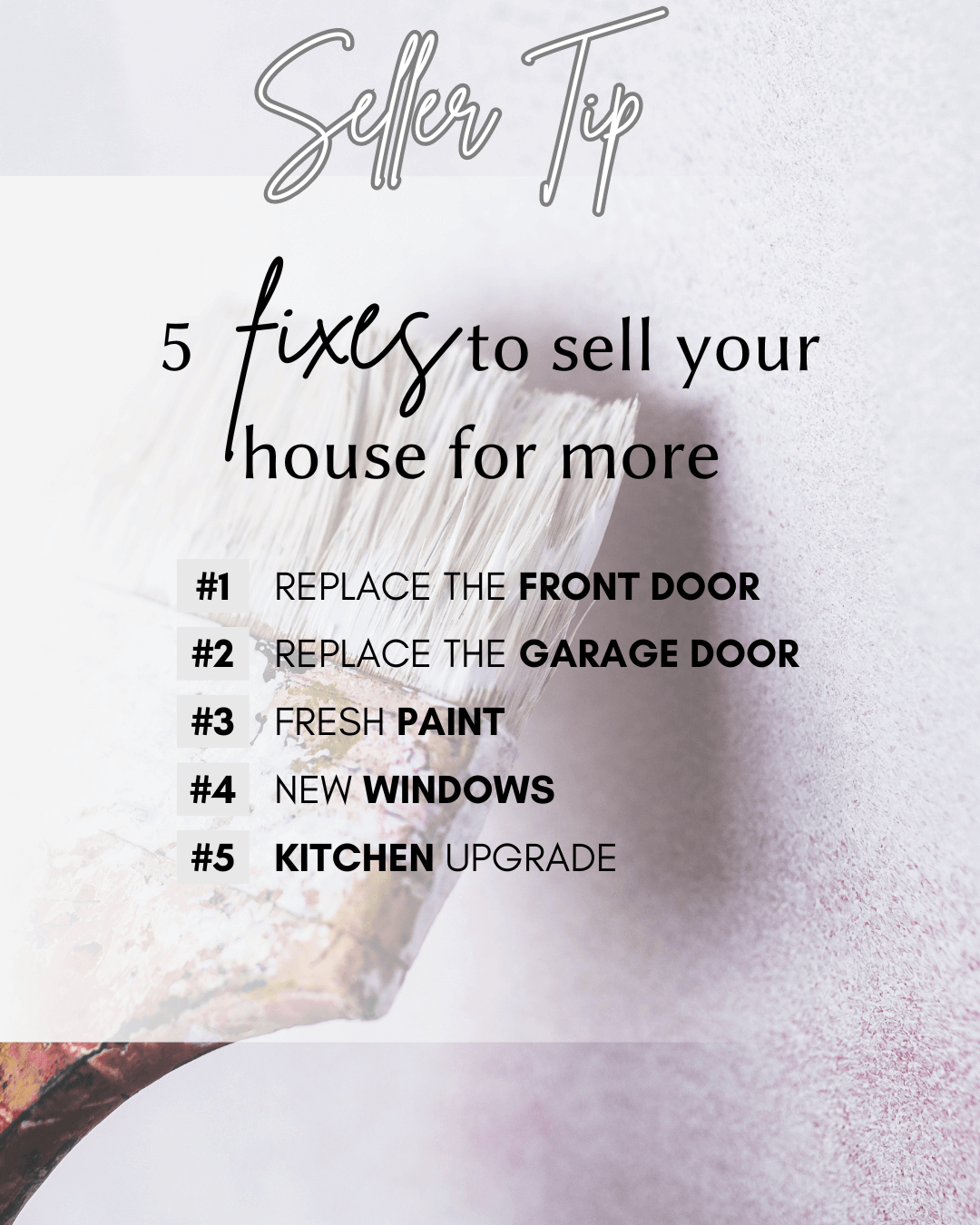 March 12th – Tuesday Tip Seller Tips