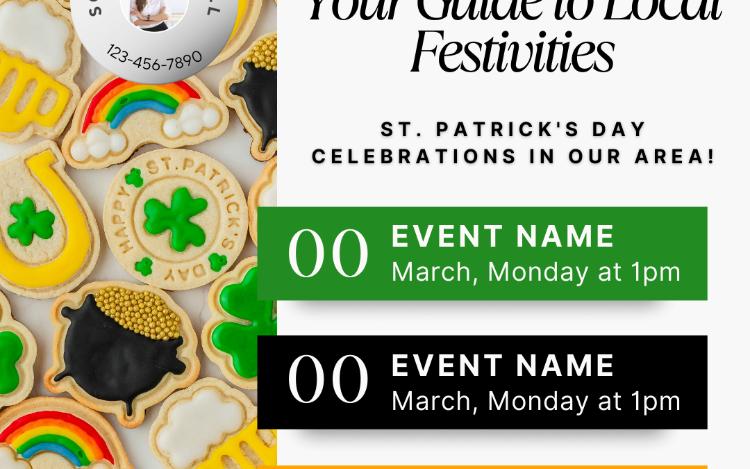 March Editable Local Festivities