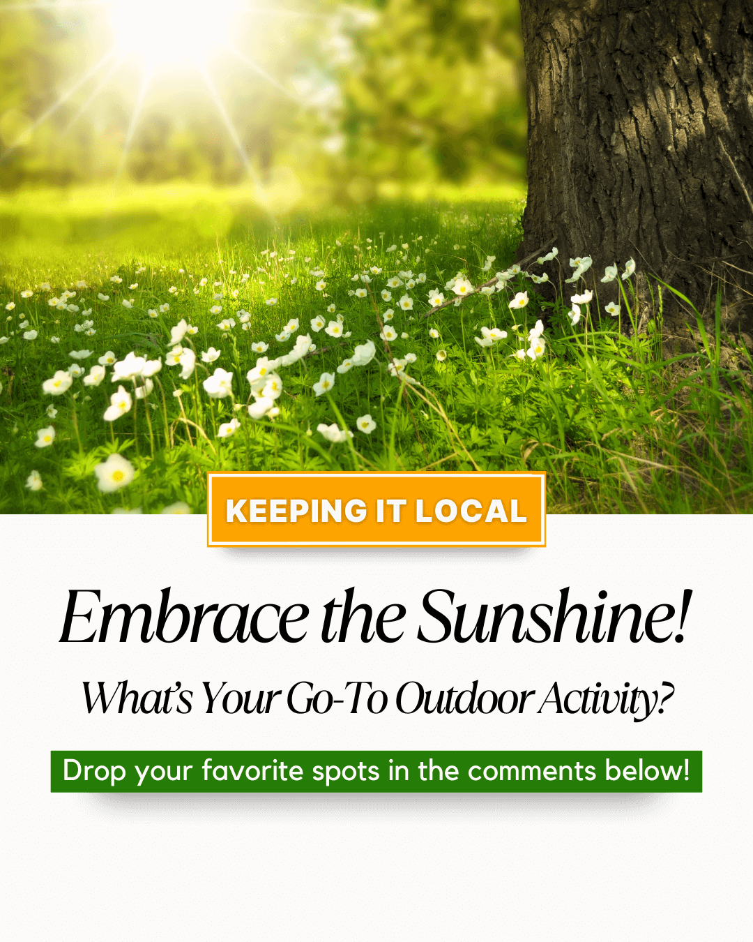 March 3rd – Keeping it Local