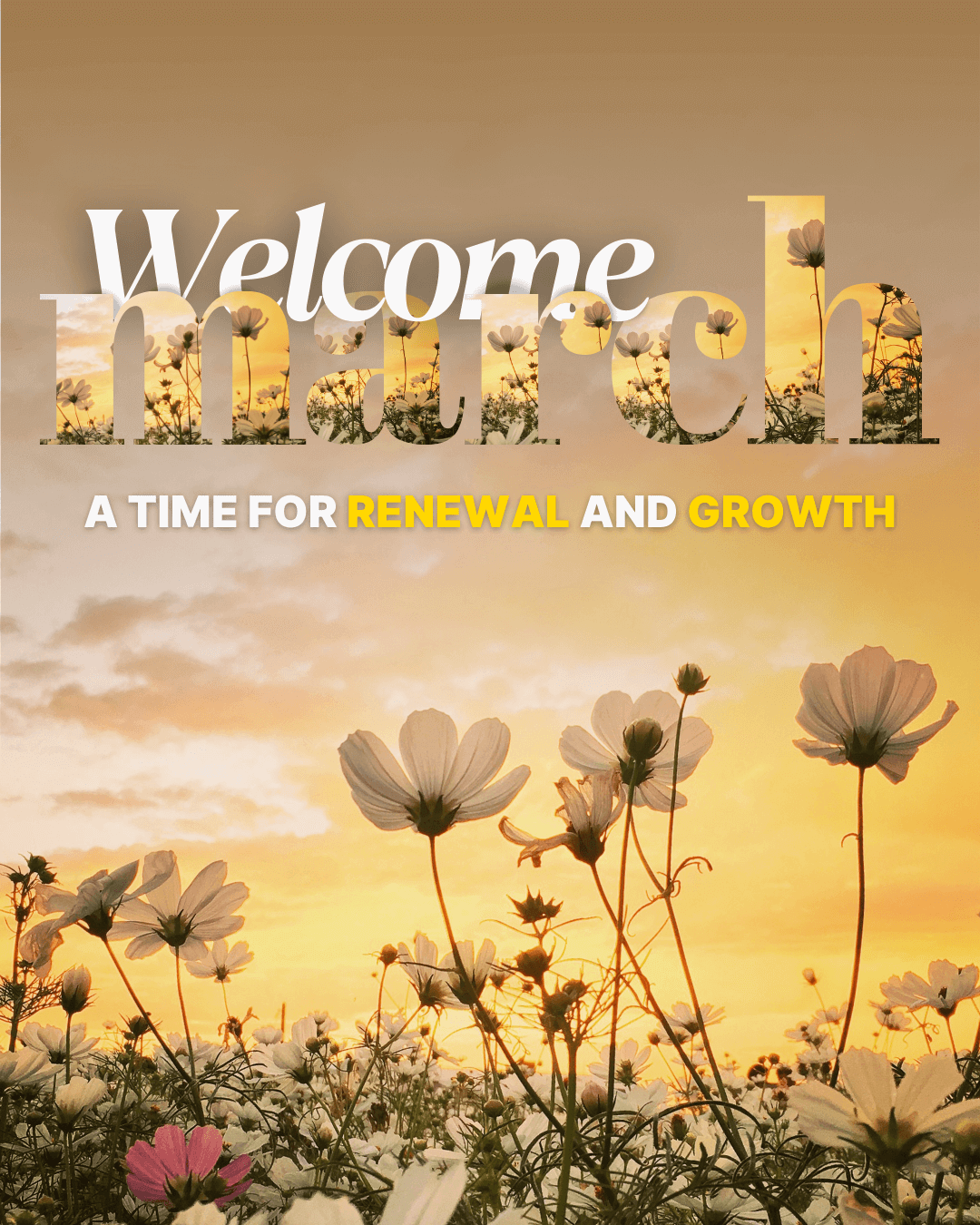 March 1st – Welcome March