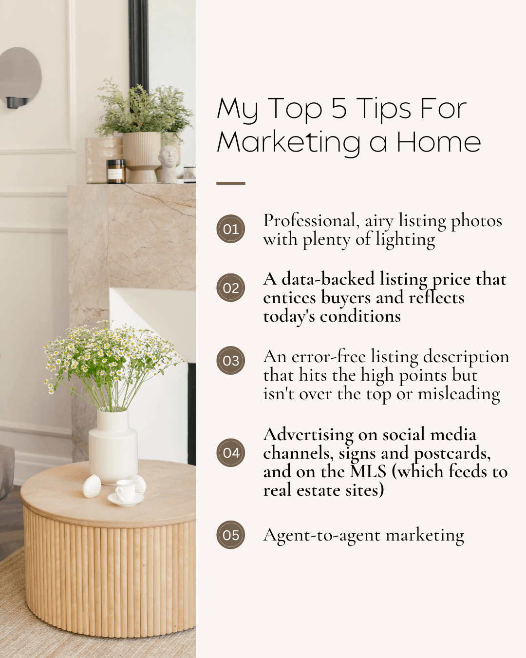 April 24th – 5 tips for marketing