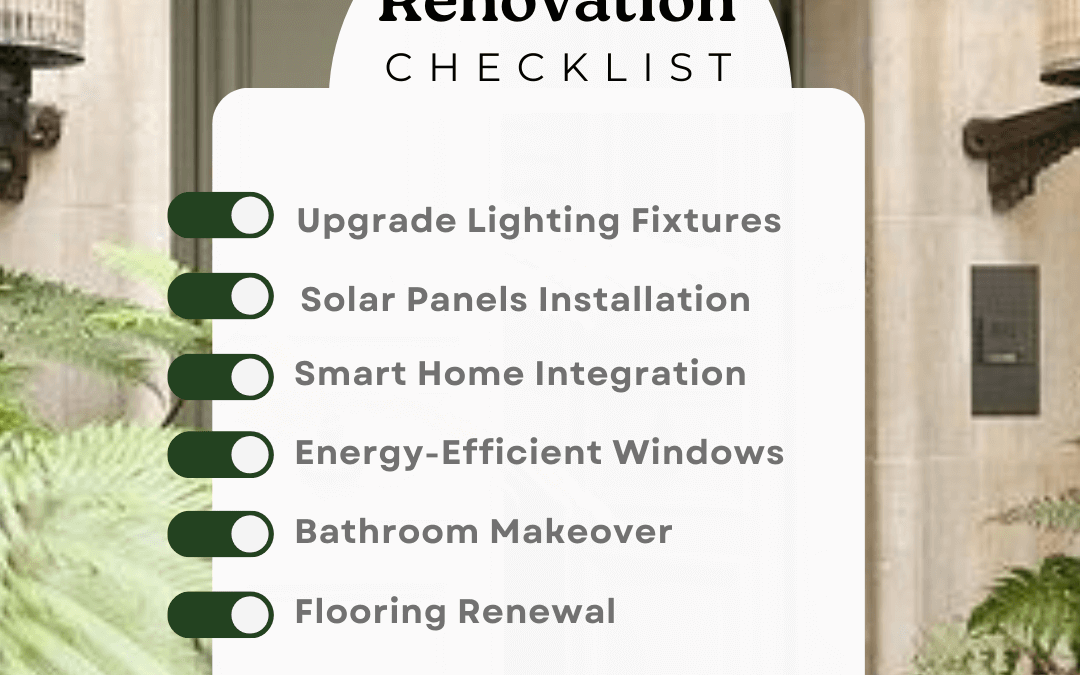 March 28th – Spring Renovation Checklist