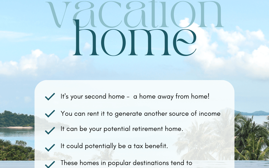 July 27th – Benefits of Owning Vacation Home