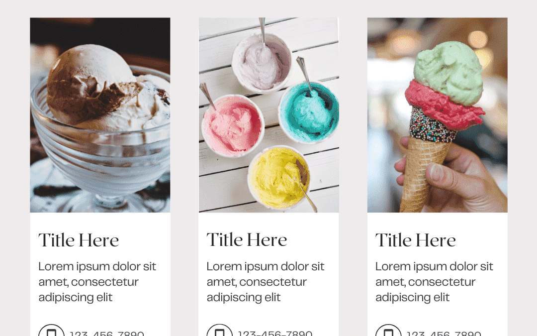 June Favorite Ice Cream Shop – Editable