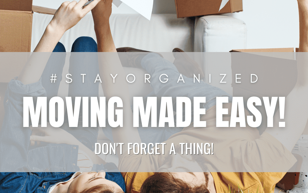 Sept. 19th – Moving made easy