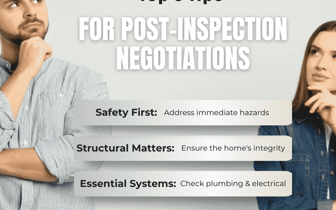 Sept.21st – Post-inspection negotiations