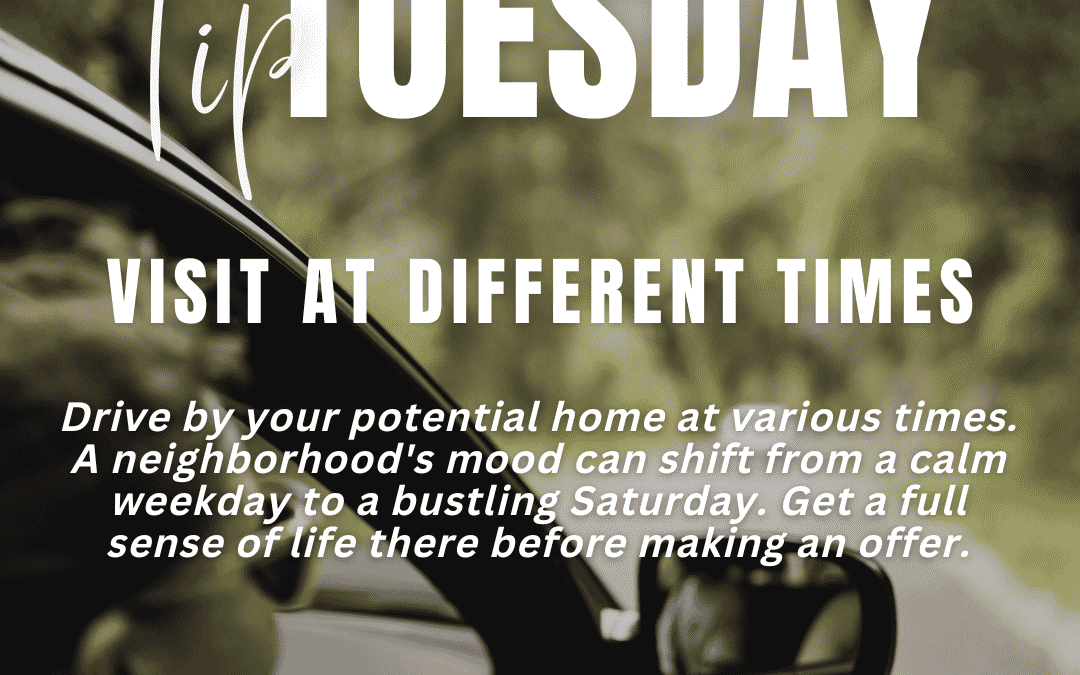 Sept. 3rd – Tip Tuesday Different Times