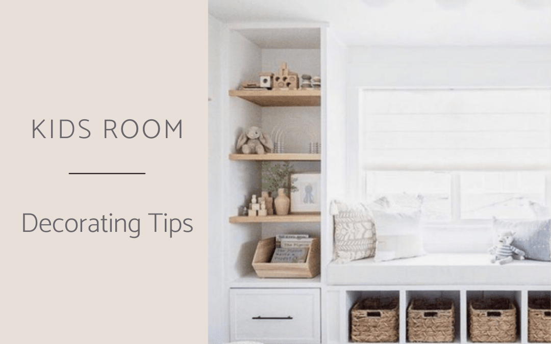 August 31st – Decoration tips for a kids room