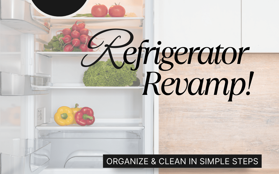 Nov. 18th – Clean and organize