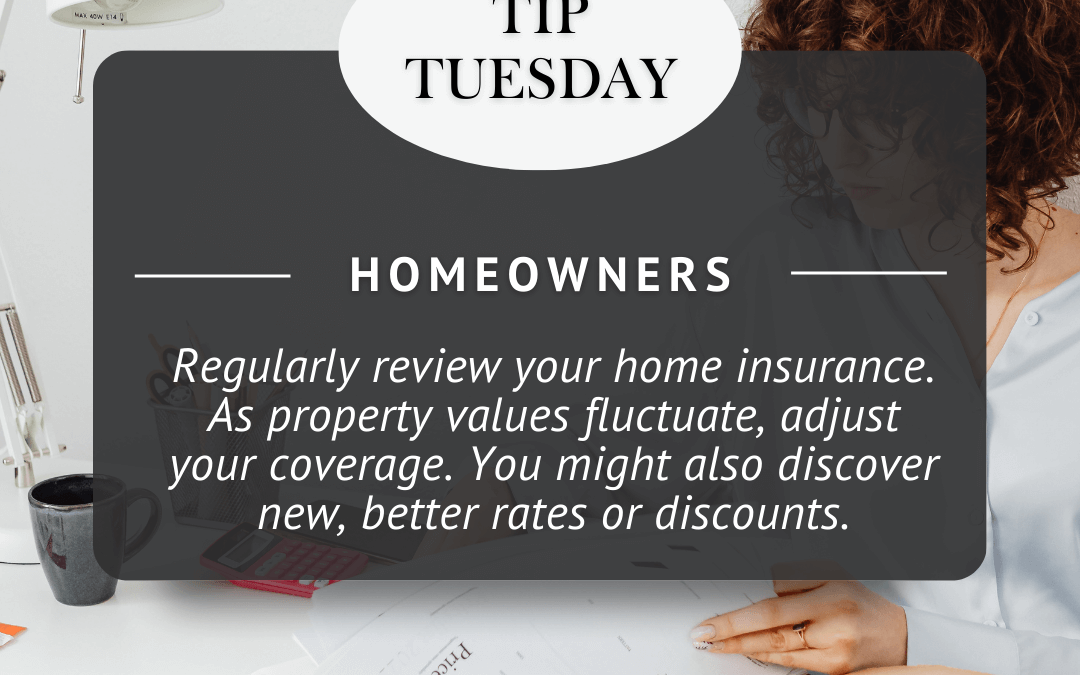 Oct. 1st – Tip Tuesday Homeowner