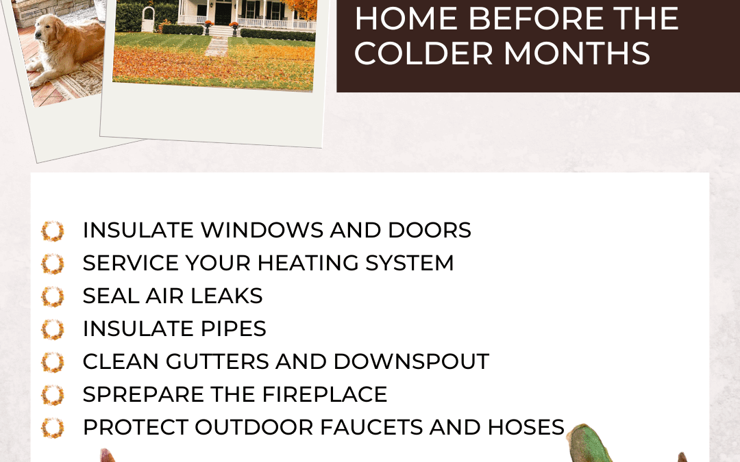 Oct. 23rd – Winterize your home
