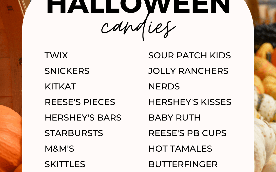 Oct. 26th – Best Halloween Candies