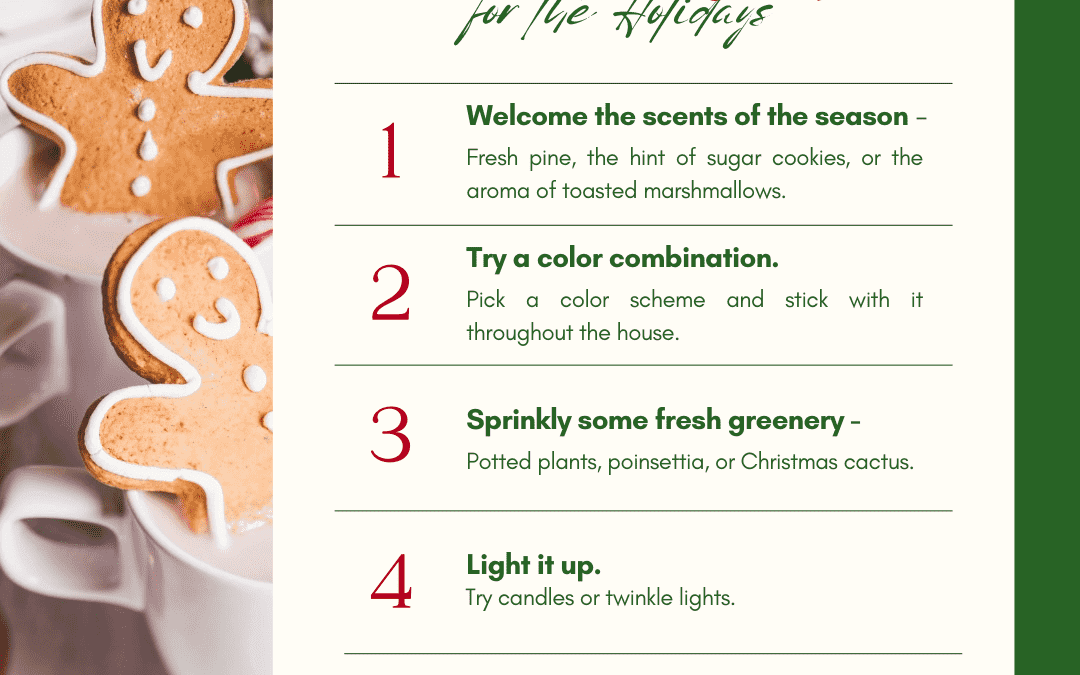 Dec. 13th Decorating Tips