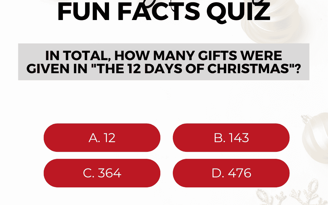 Dec. 22nd – Fun Fact Quiz