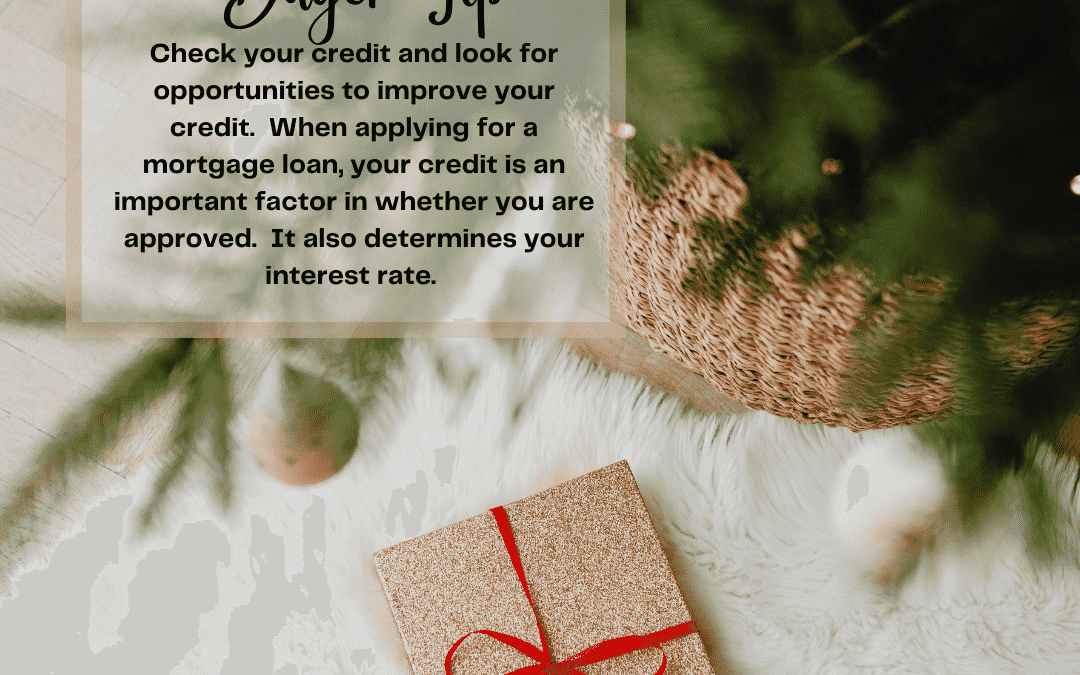Dec. 24th – Buyer Tip Credit Score
