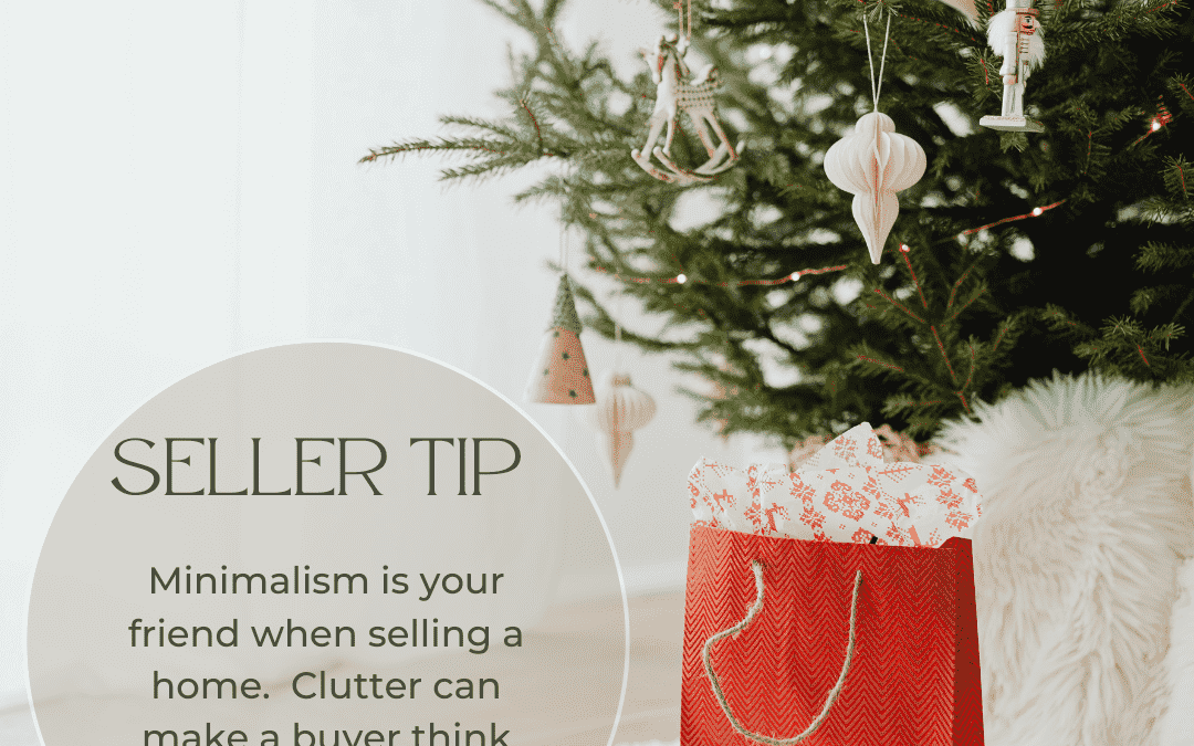 Dec. 31st – Seller Tip Minimalism