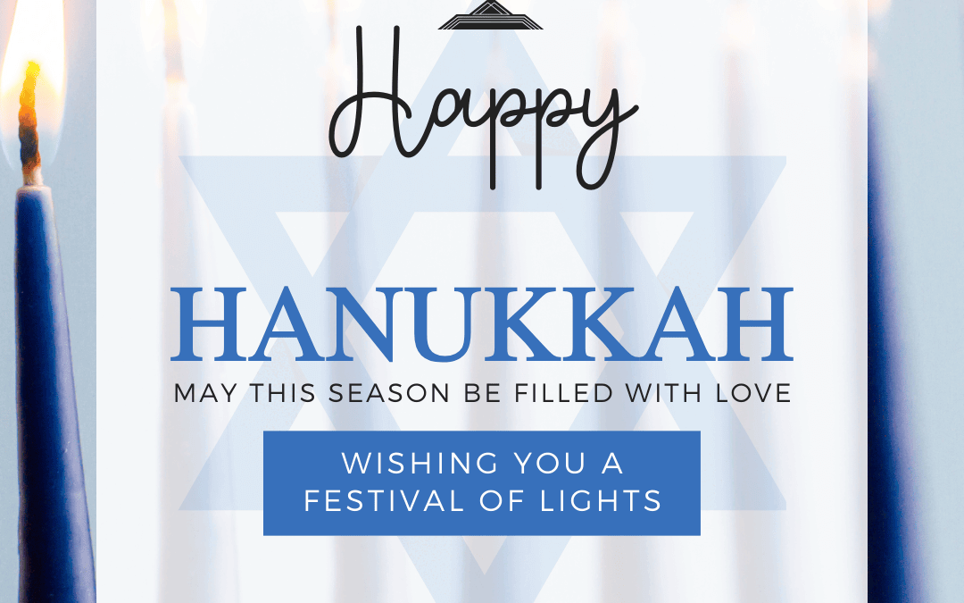 Dec. 25th – First Day of Hanukkah