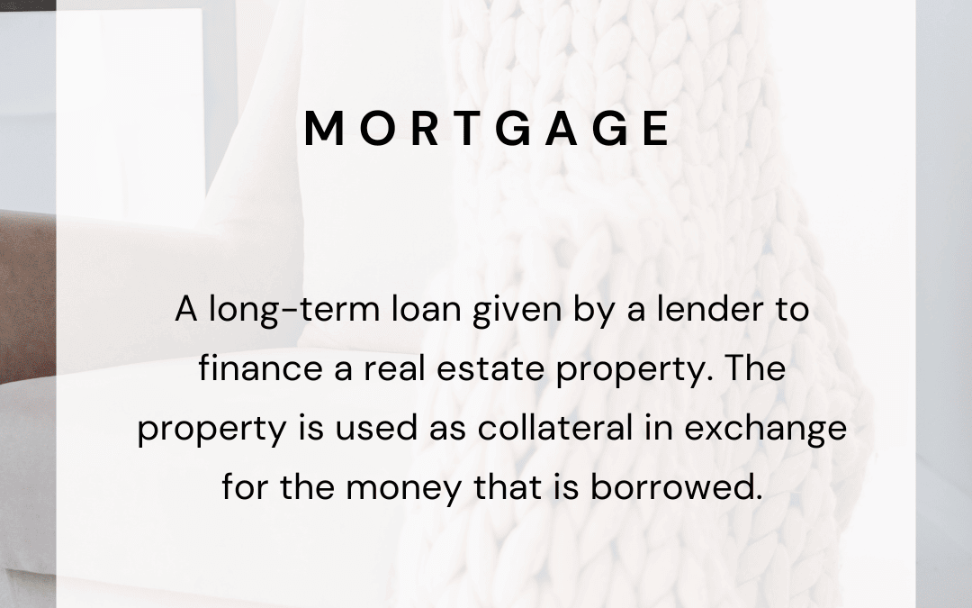 Jan. 13th – Real estate term – mortgage