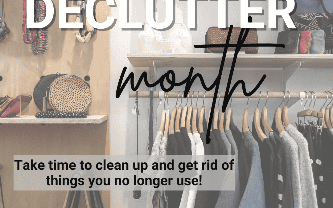 February is Declutter Month