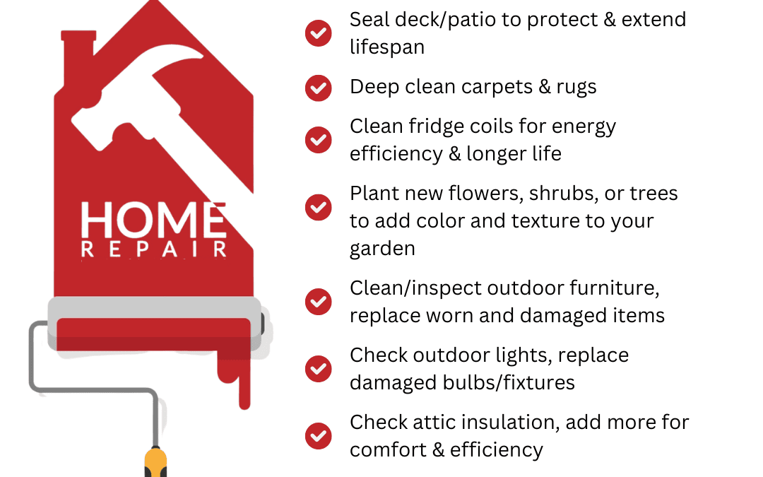 April 2nd – Home Care Checklist