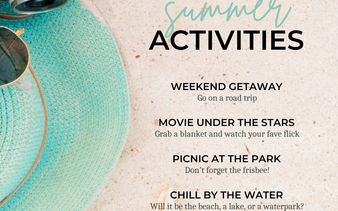 August 10th – Family Activities