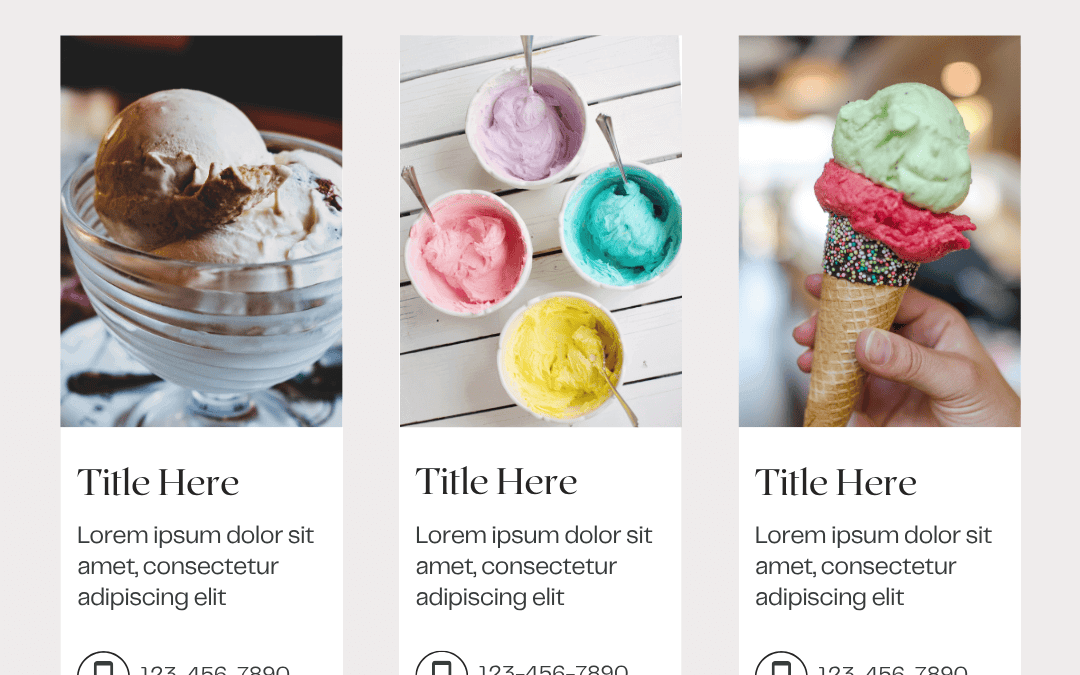 June Editable Templates 3 – 5 Templates
