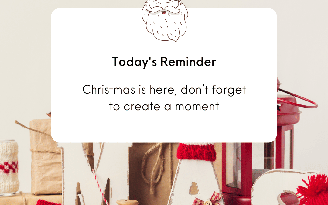 December 25th – Christmas Day Reminder