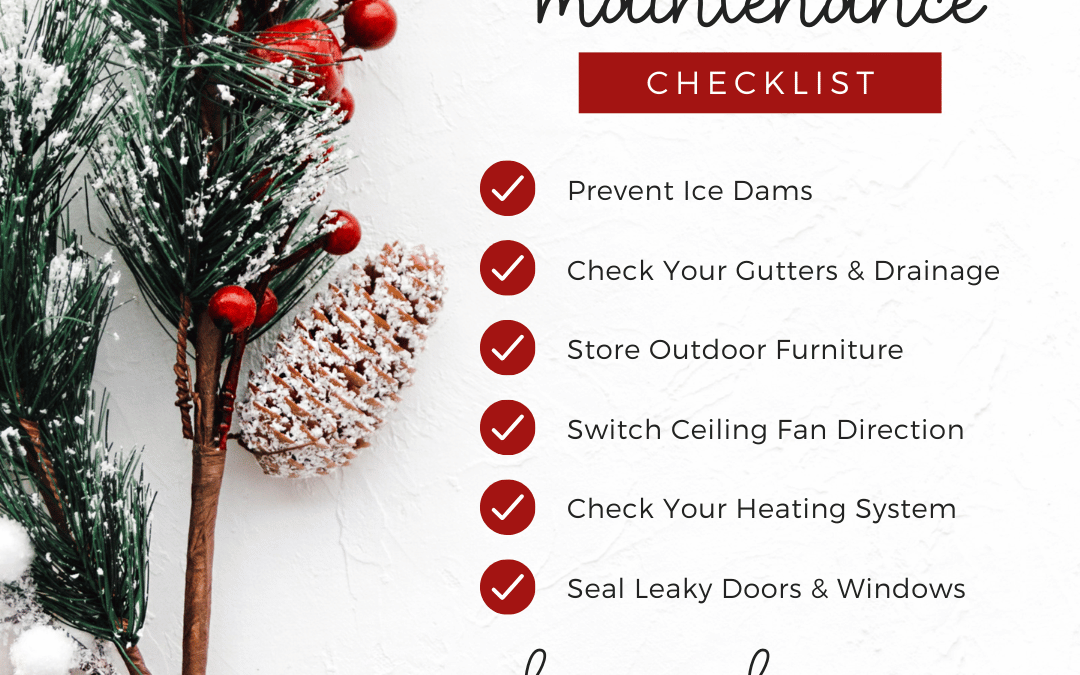 December 3rd – Home Maintenance