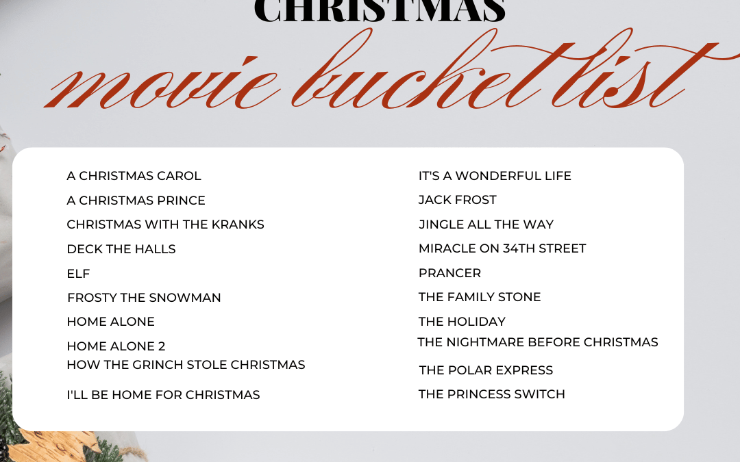 December 6th – Holiday Movie List