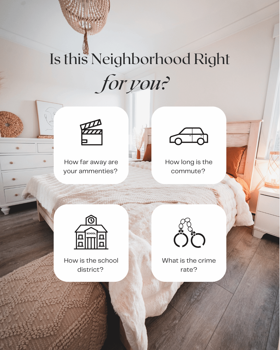 January 14th – Is the neighborhood right for you?