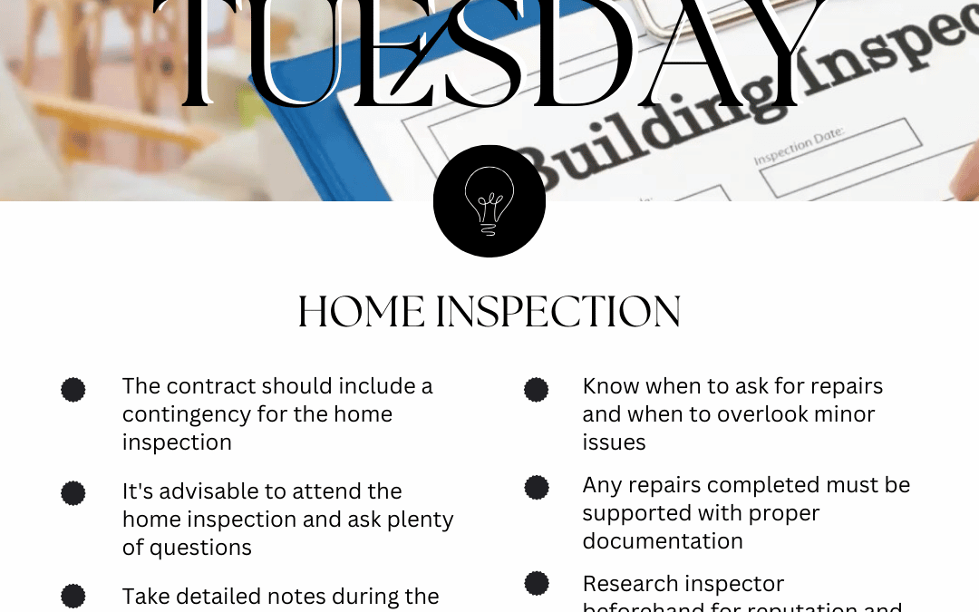 January 27th – HOME INSPECTION