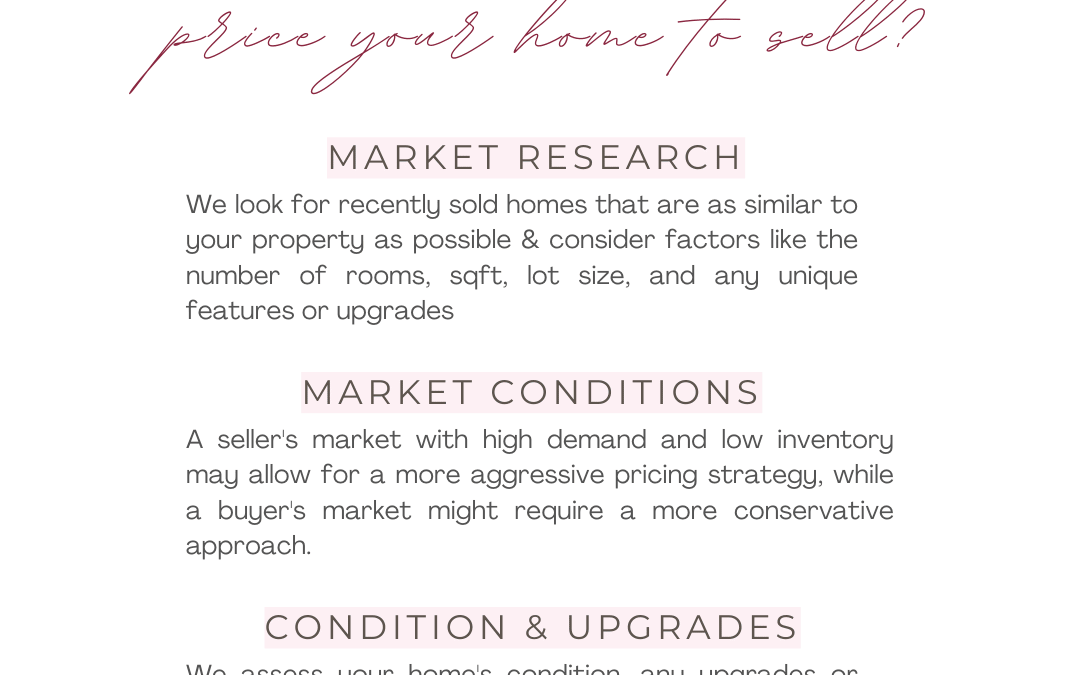 Feb. 13th – How do agents price your home?