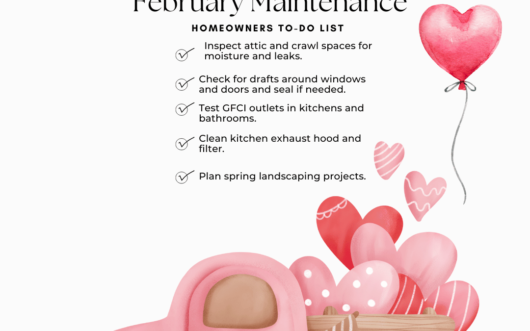 Feb. 2nd – Monthly Maintenance