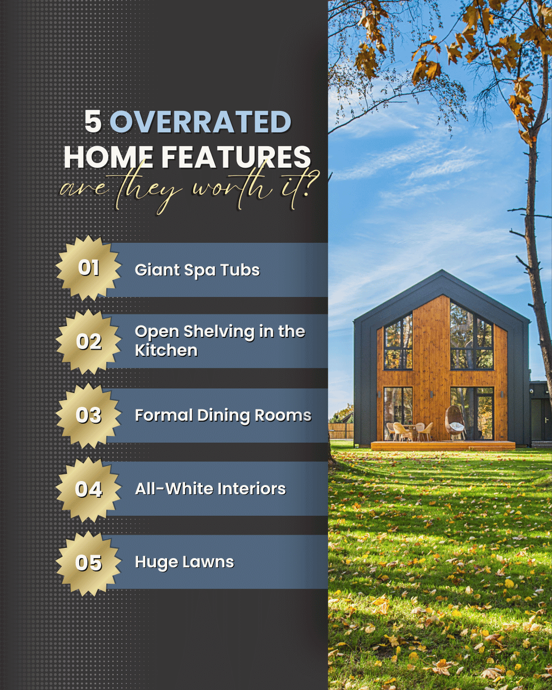 March 20th – Overrated Home Features