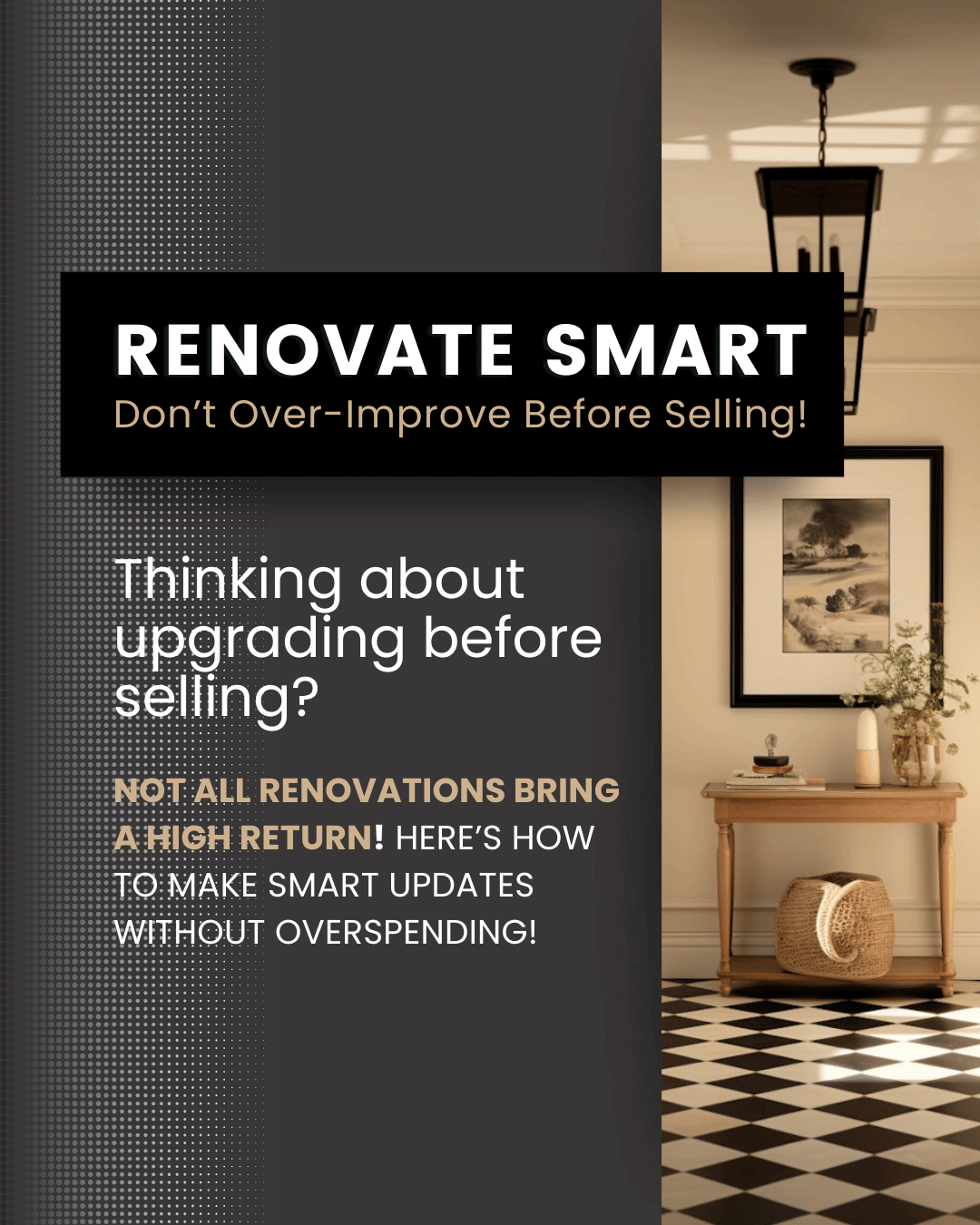 March 26th – Renovate Smart