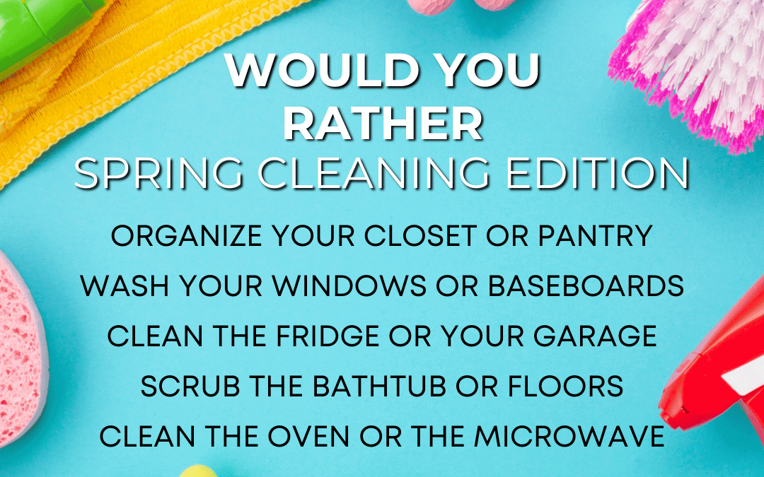 March 11th – Would You Rather?