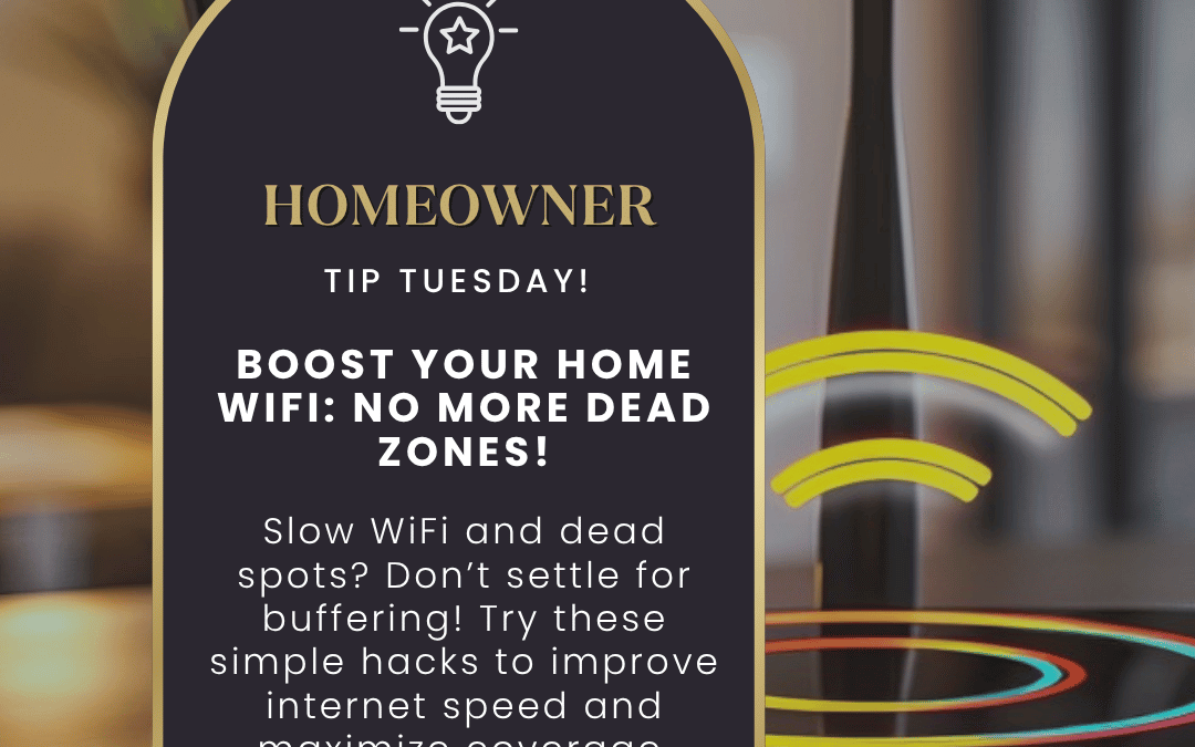 April 21st – 📶 Slow WiFi? quick fixes here