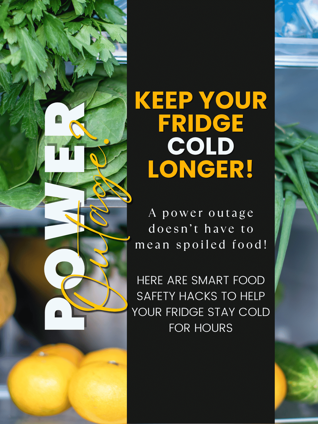 April 29th – Keep your fridge running longer