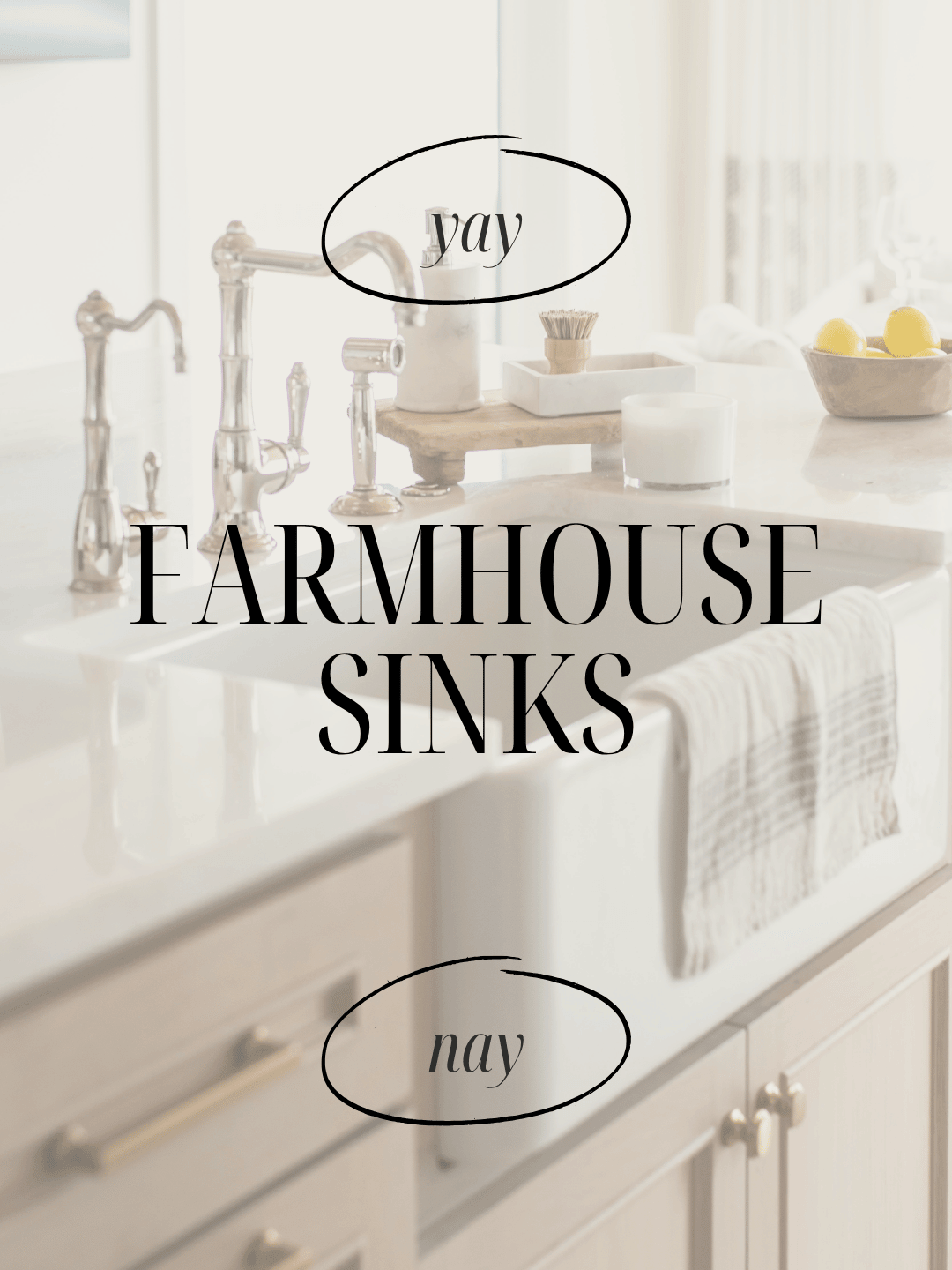 April 5th – Farmhouse Sink