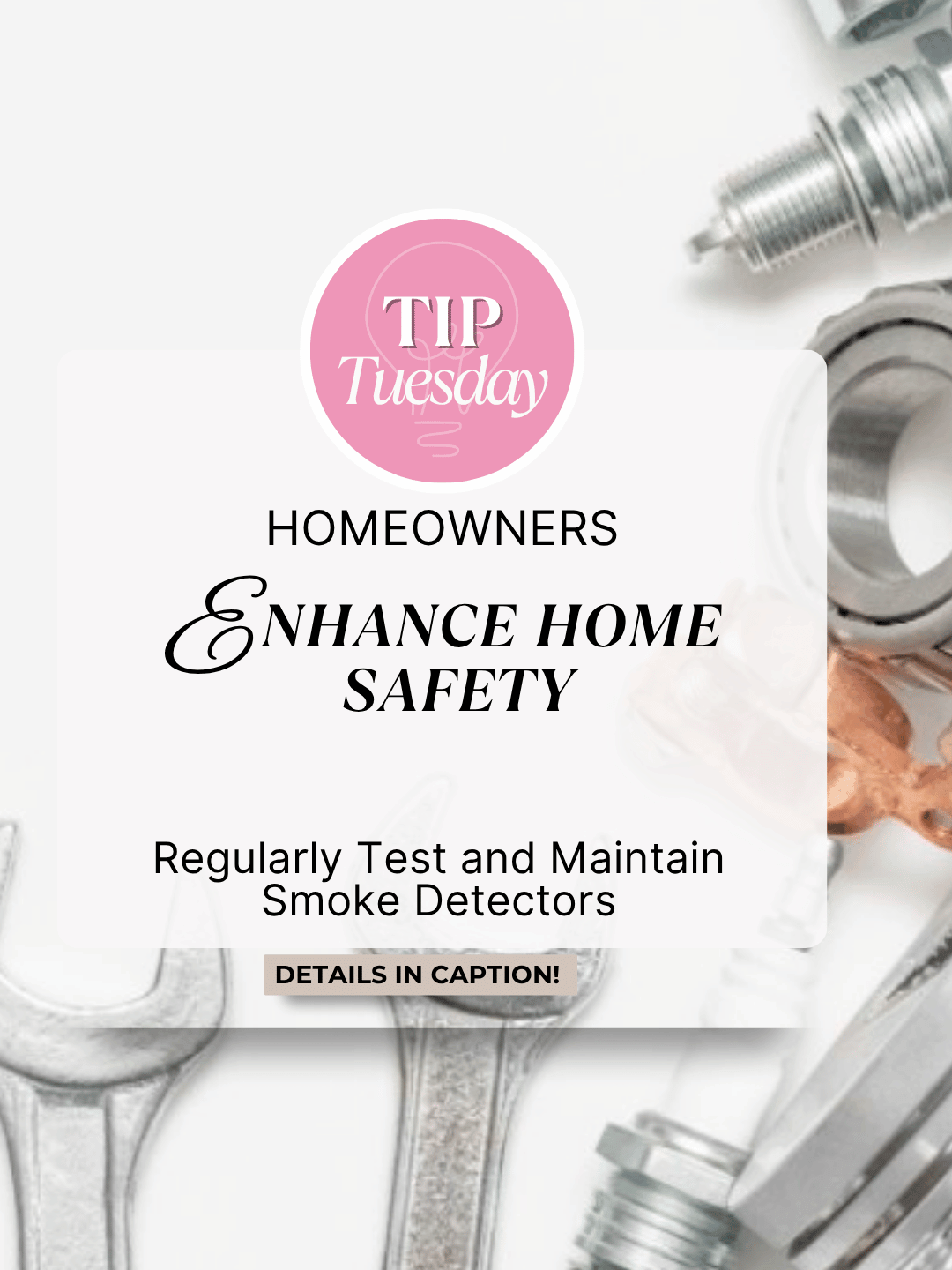 May 12th – Tip Tuesday Homeowners