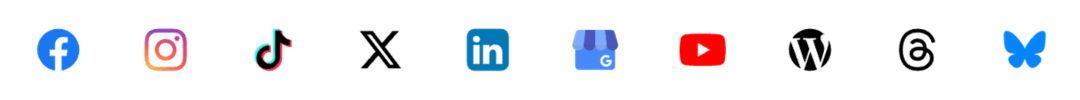 704 x 100 social icons