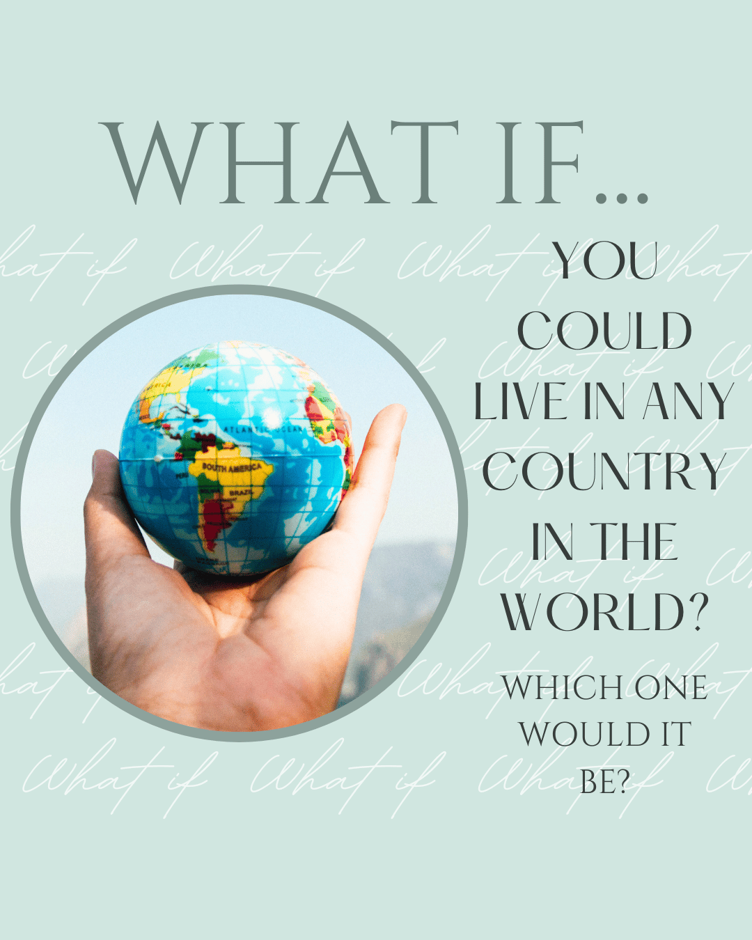 June 25th – What If?