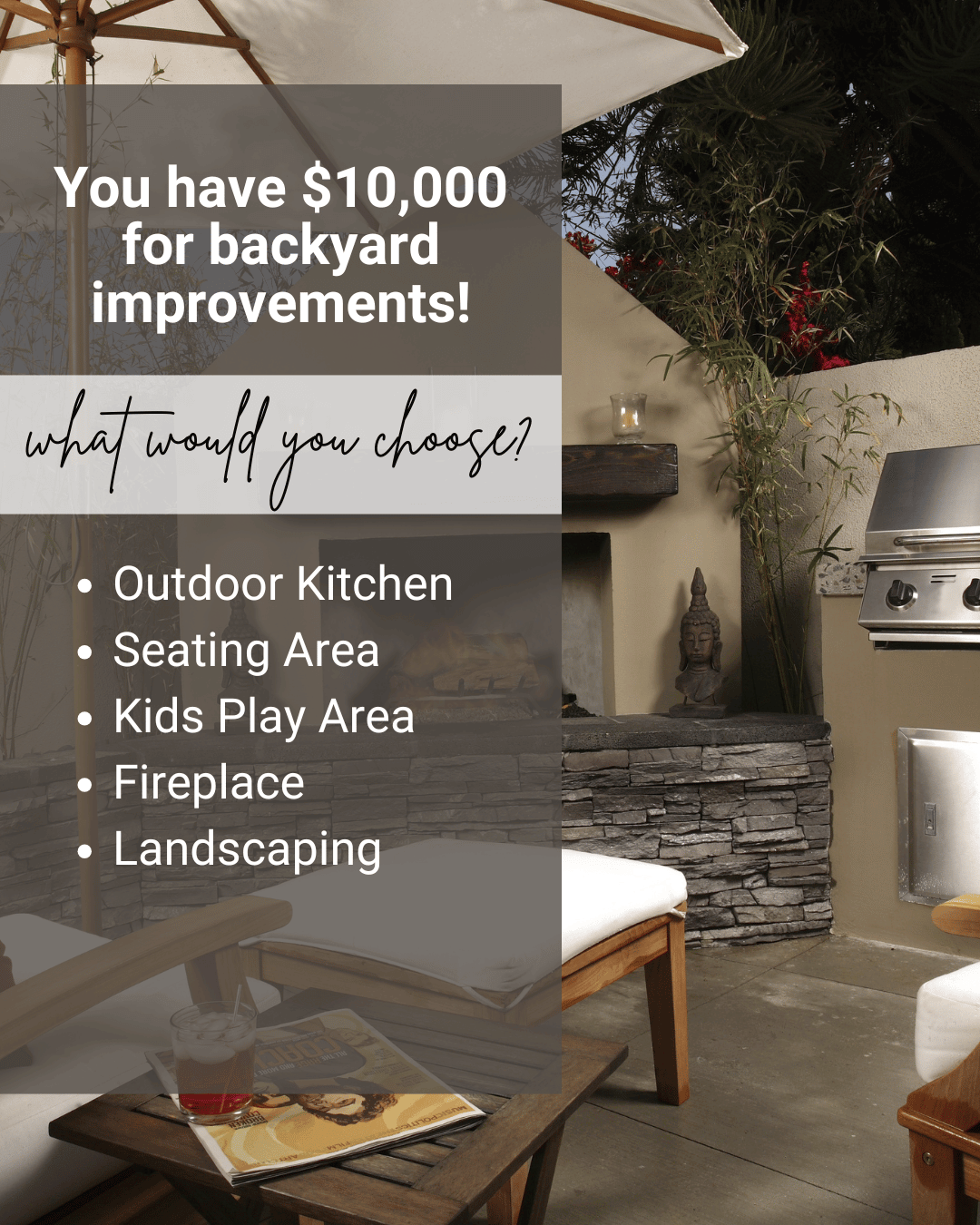 June 28th – Backyard Improvements