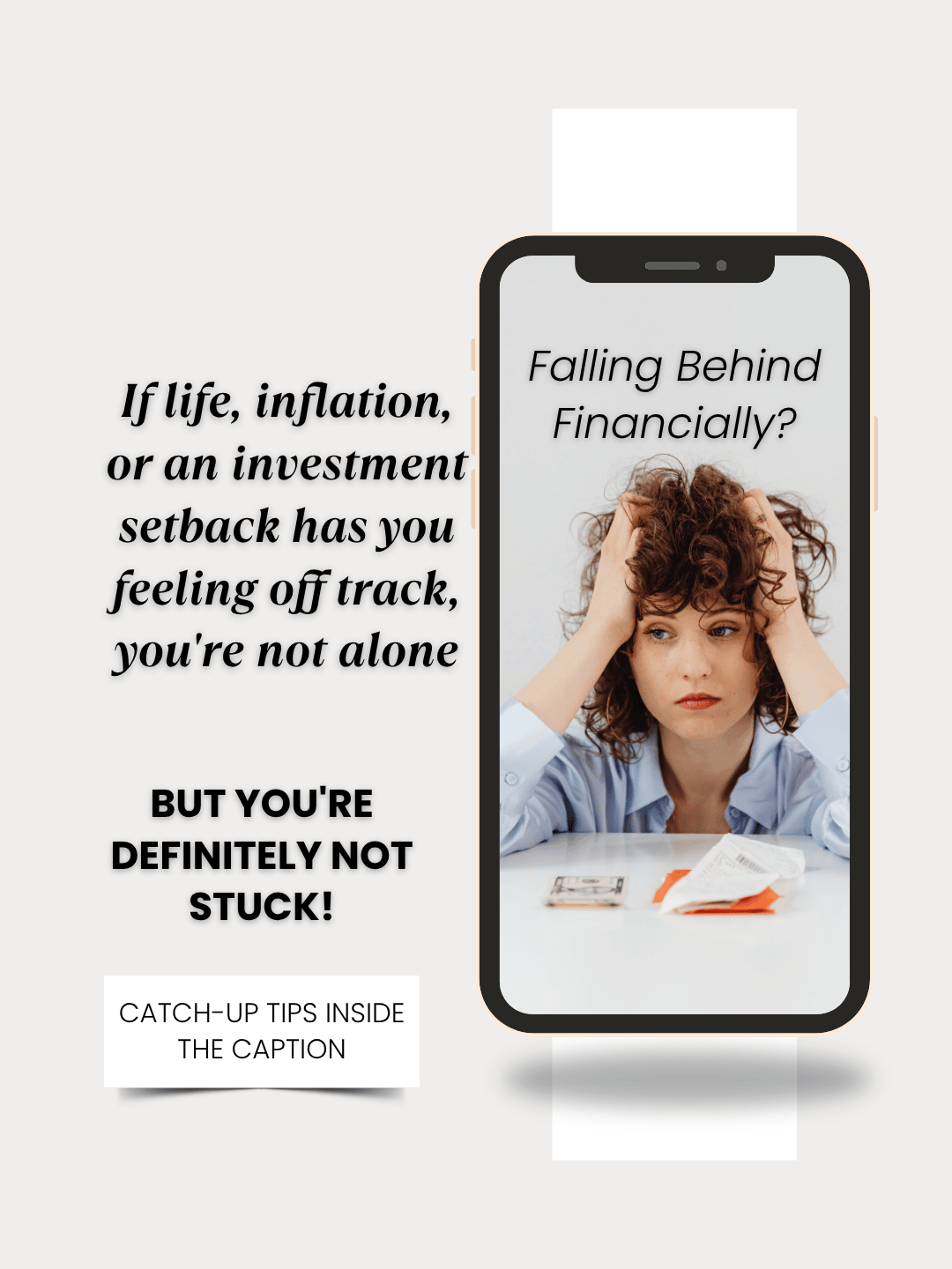 July 15th – Feeling behind financially?