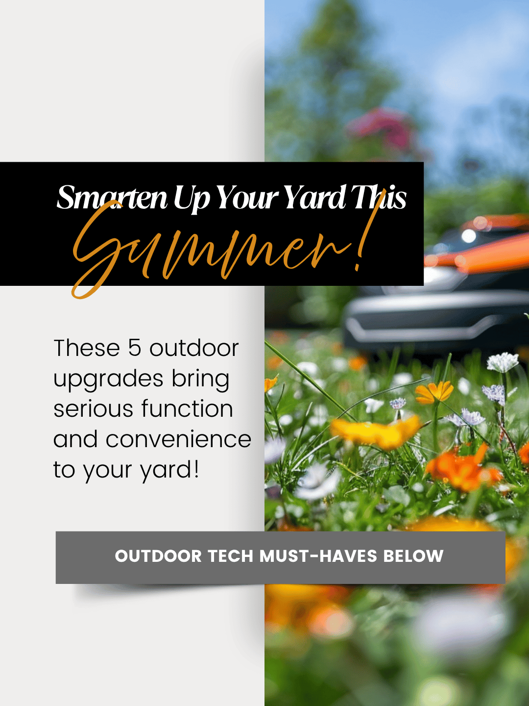 July 26th – Smarten Up Your Yard