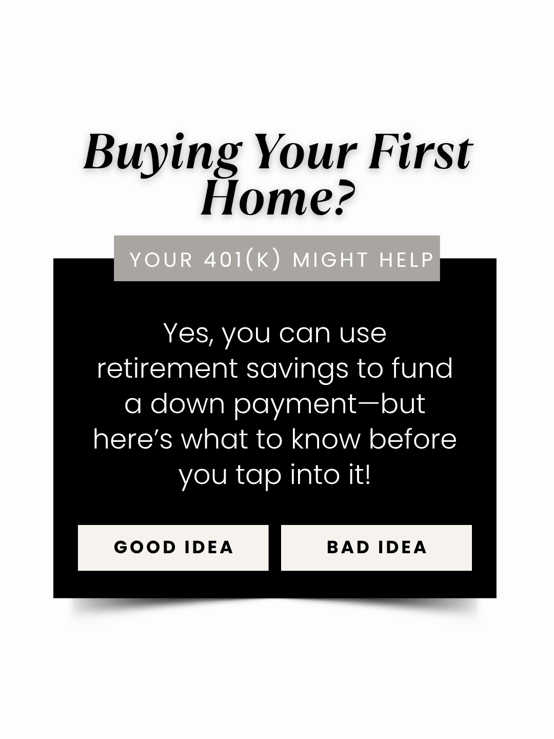 July 13th – Buying 1st Home