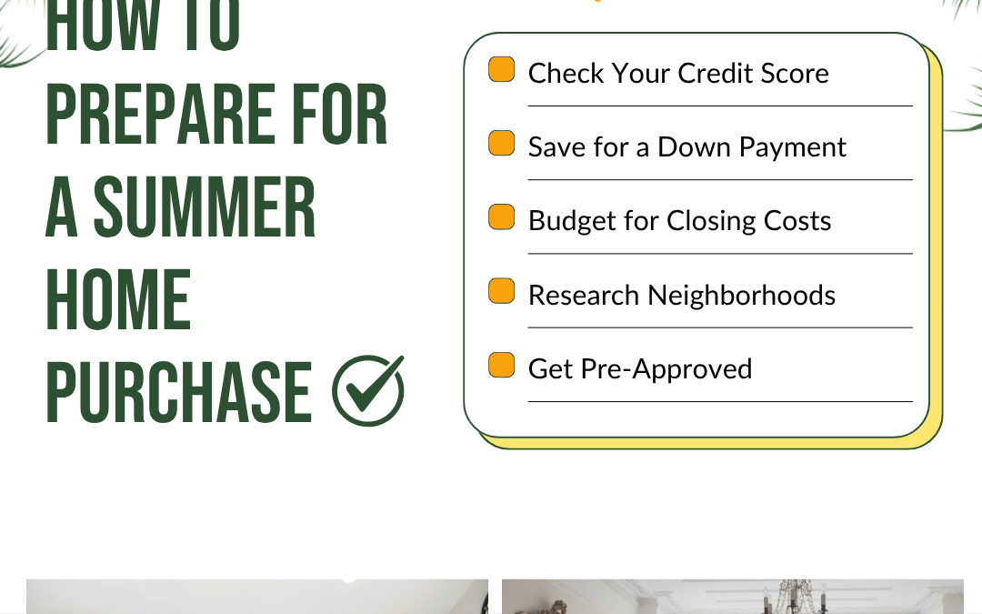 July 30th – Home Checklist