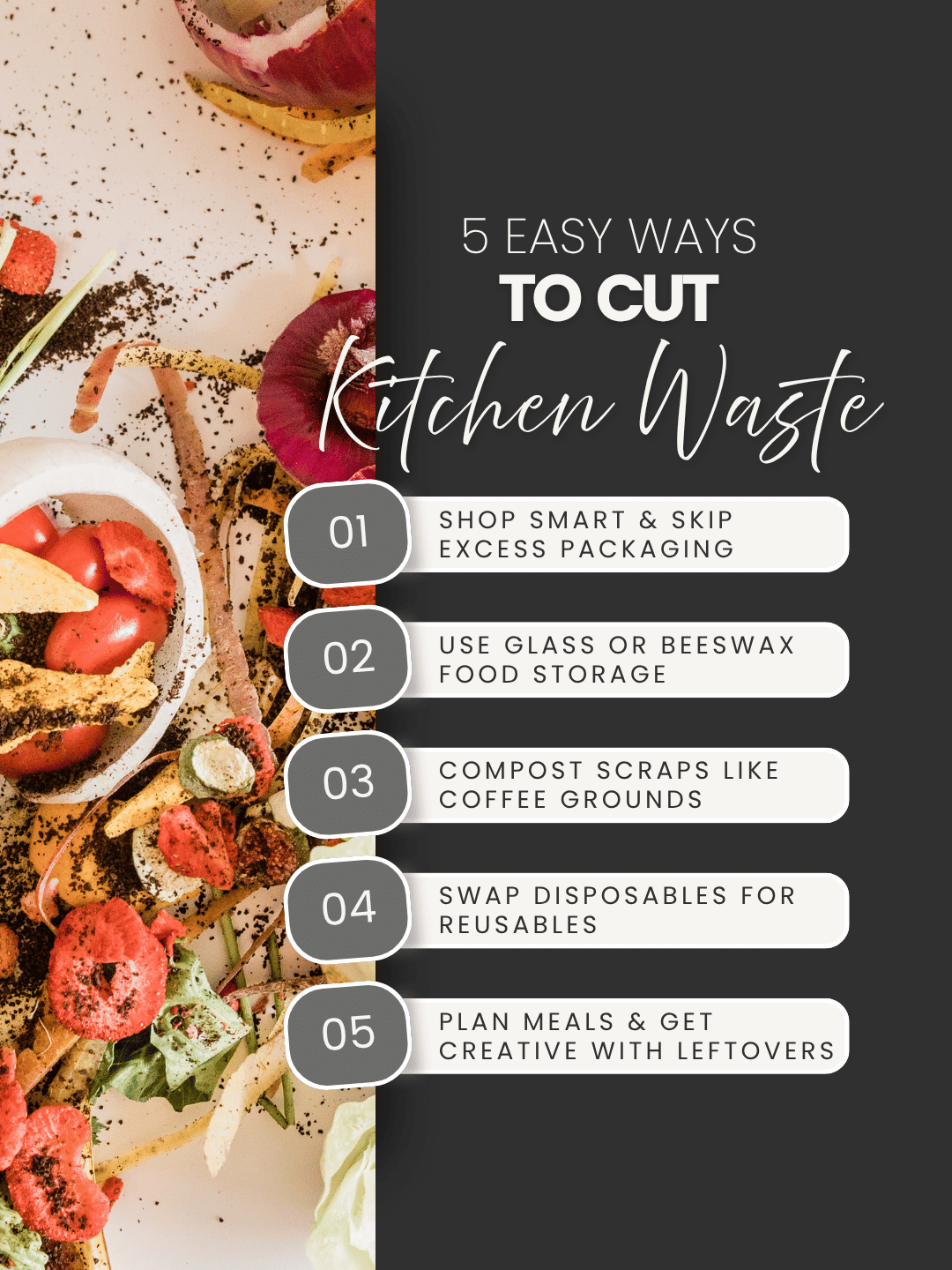 July 31st – Cut Kitchen Waste