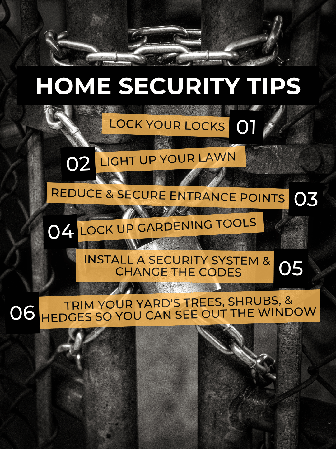 August 5th – Home Security Tips
